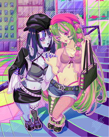 Characters by [[2weakfish](https://toyhou.se/2weakfish)]