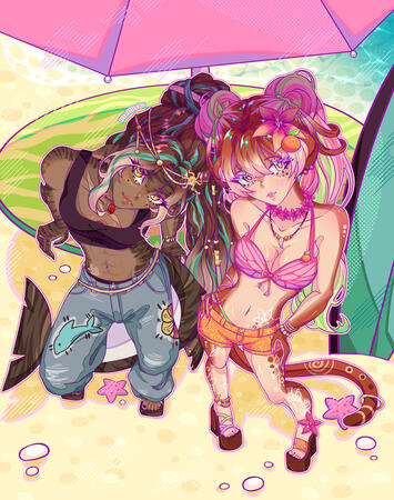 Characters by [[2weakfish](https://toyhou.se/2weakfish)]